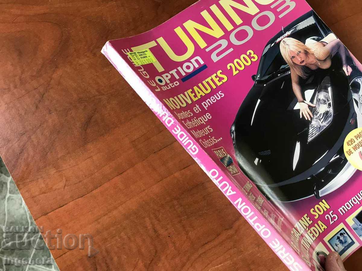 Auction "TUNING option" MAGAZINE - NOVEMBER 2003 Auction "TUNING option" MAGAZINE - NOVEMBER 2003