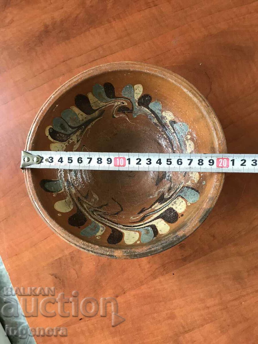 OLD POTTERY DEEP LARGE OLD POTTERY BOWL with price 24.00 BGN | € 12.27 OLD POTTERY DEEP LARGE OLD POTTERY BOWL with price 24.00 BGN | € 12.27