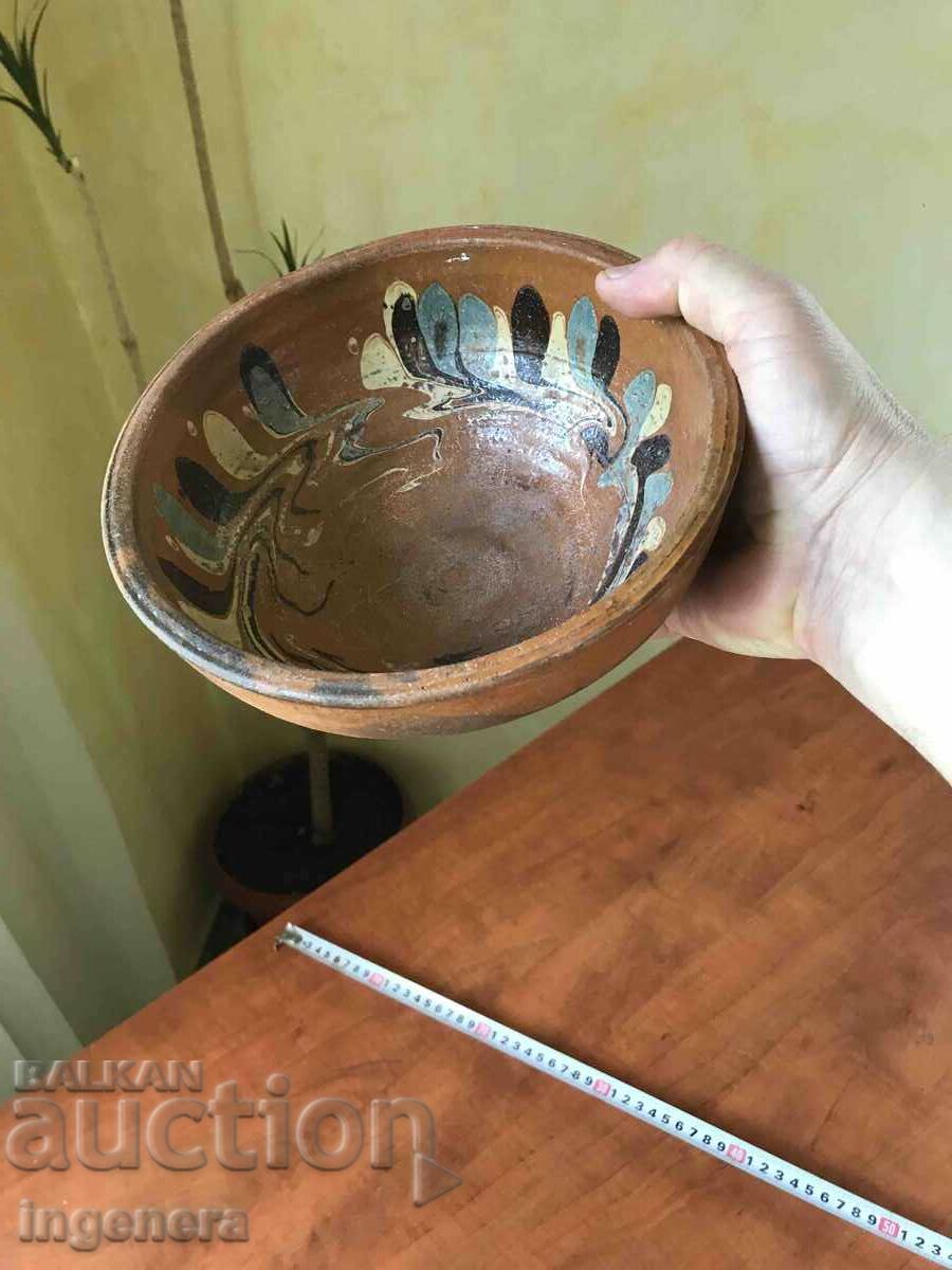 Delivery of OLD POTTERY DEEP LARGE OLD POTTERY BOWL Delivery of OLD POTTERY DEEP LARGE OLD POTTERY BOWL