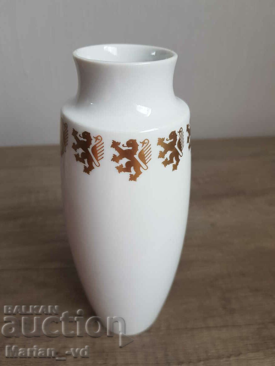 Old Furstenberg porcelain vase - 7 Old Furstenberg porcelain vase - 7