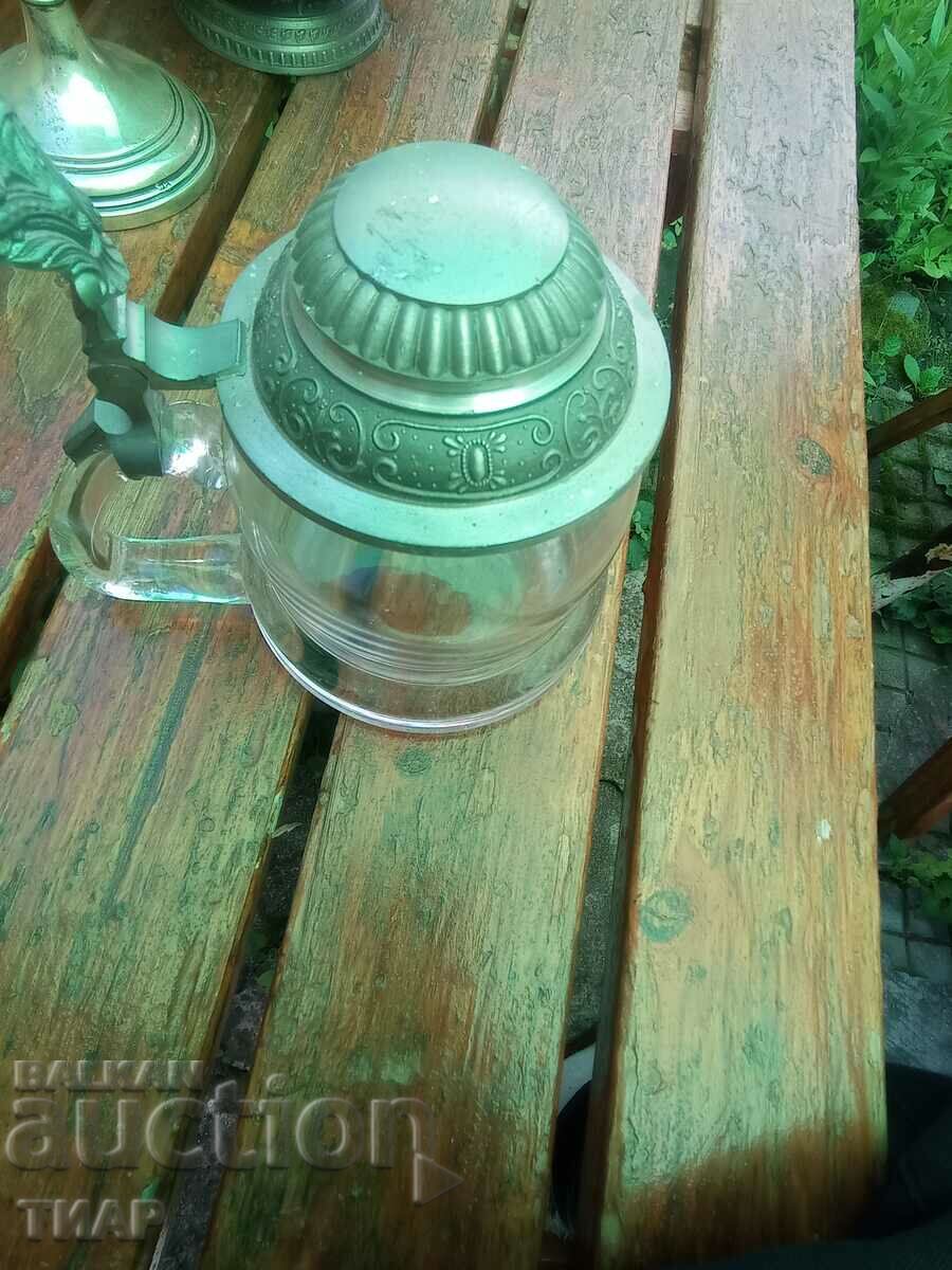 Mug jug cup with lid - 0.01st