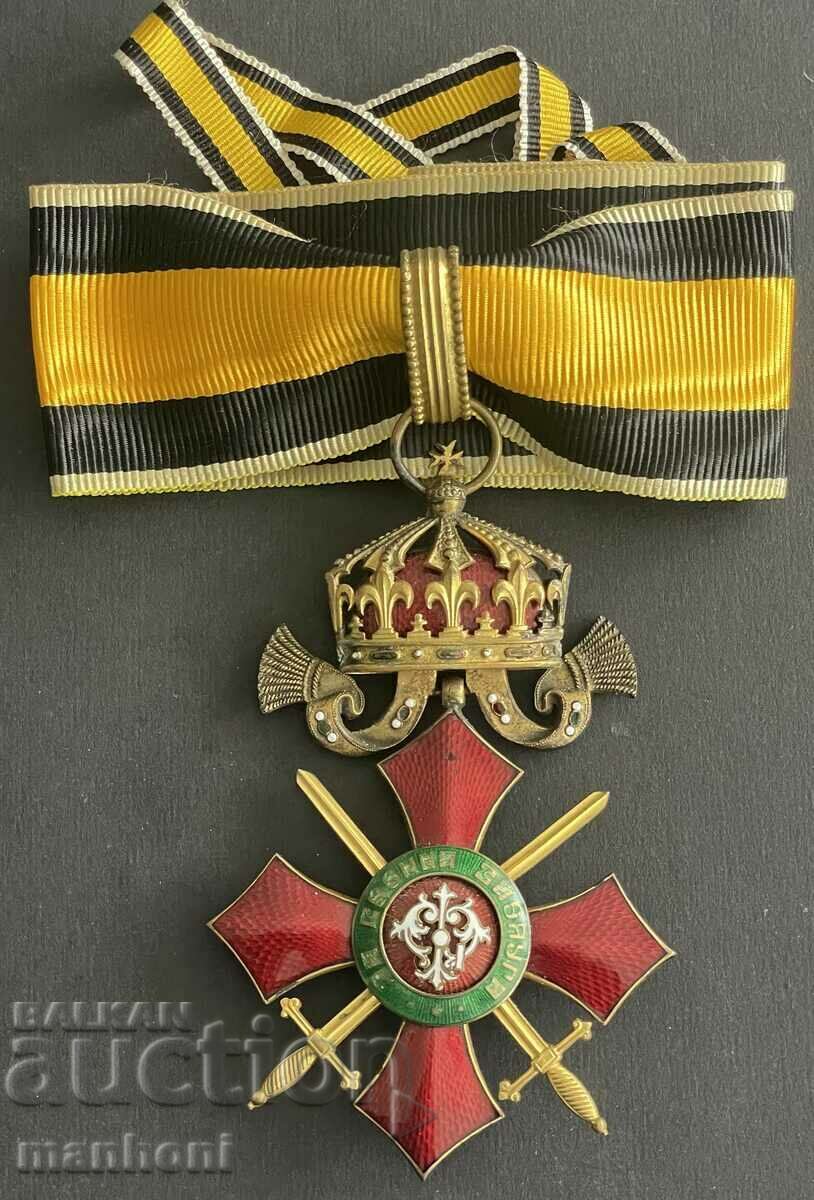 5668 Regatul Bulgariei Ordinul Meritul Militar gradul III PSV