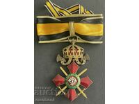 5668 Regatul Bulgariei Ordinul Meritul Militar gradul III PSV