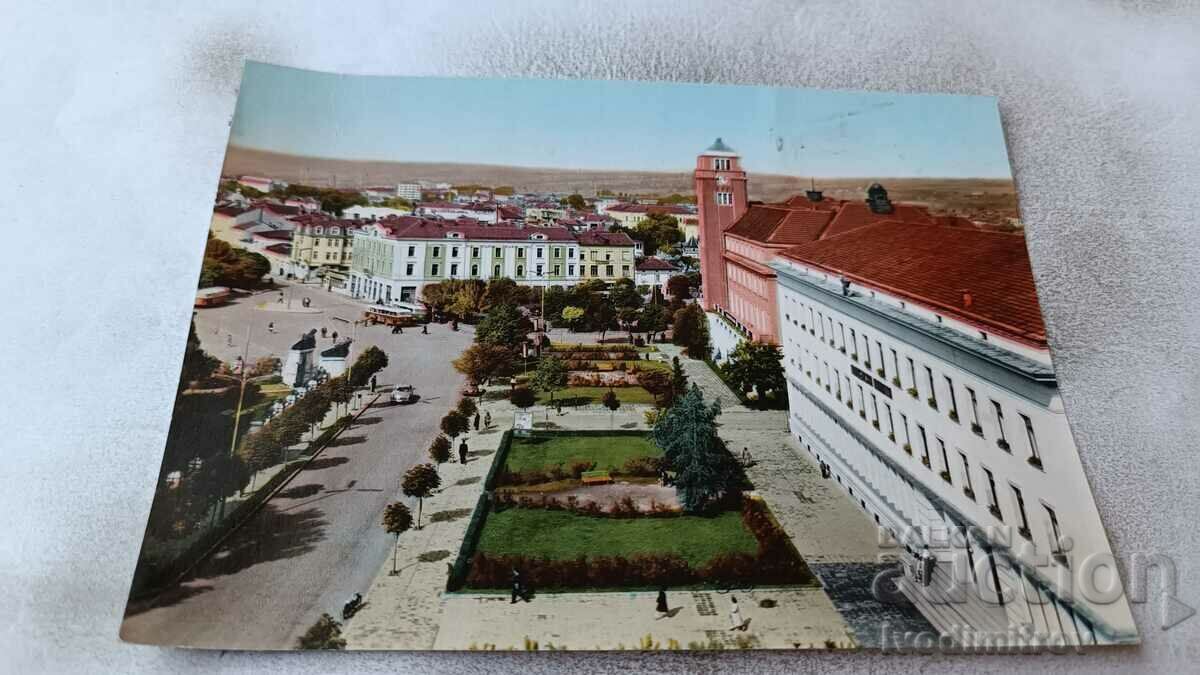 Καρτ ποστάλ Pleven View 1962