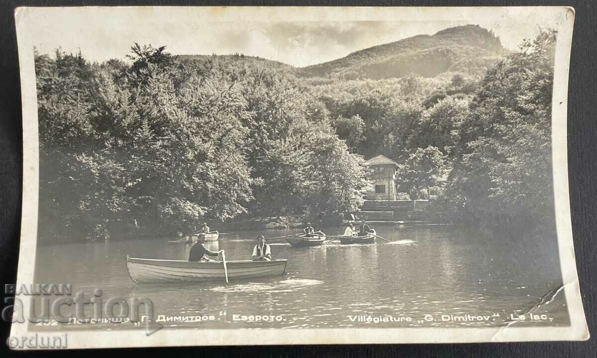 4325 Bulgaria Stațiune de vară G. Dimitrov Lacul Kostenets anii 50