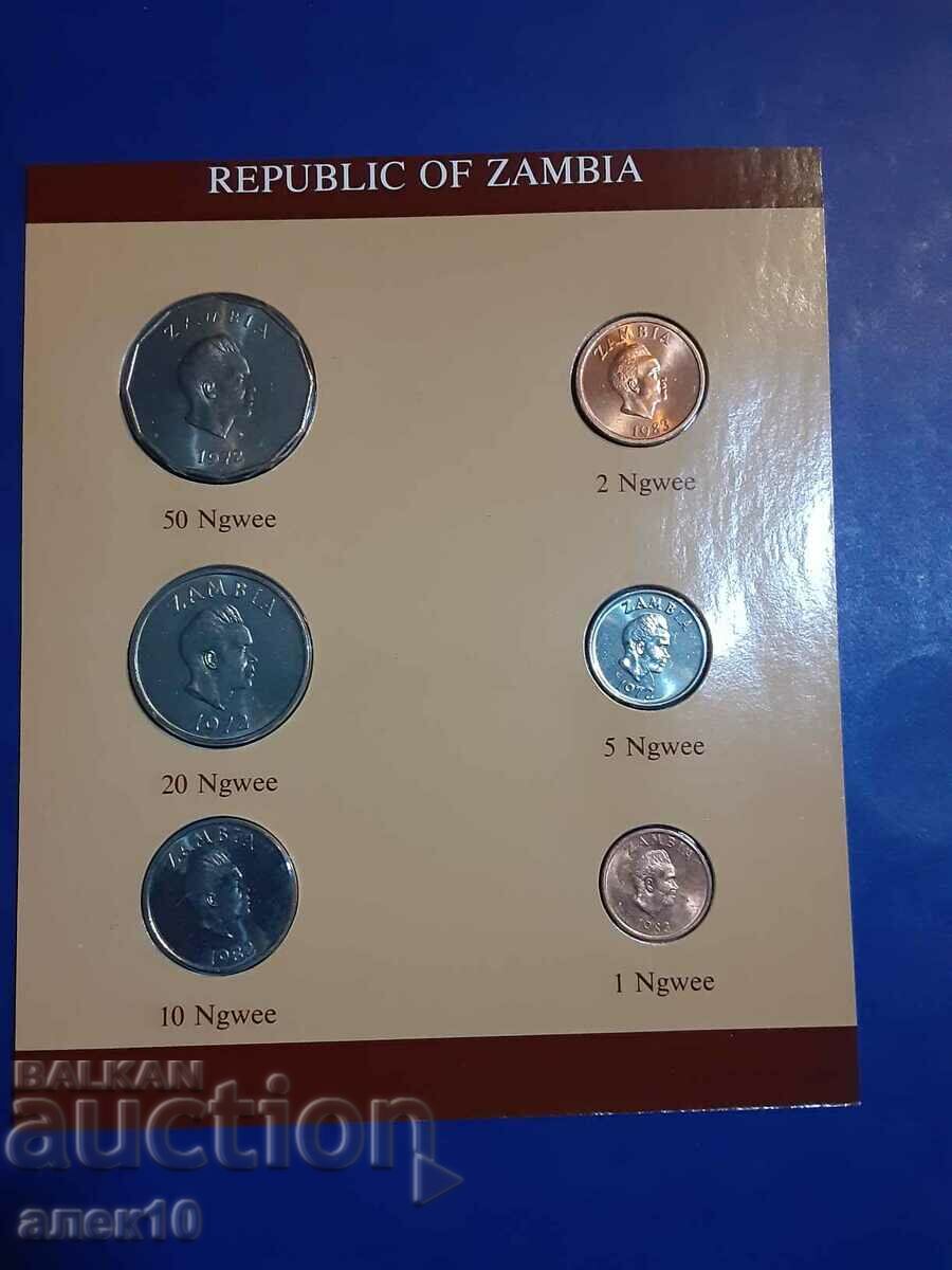 Замбия   сет  1972-84