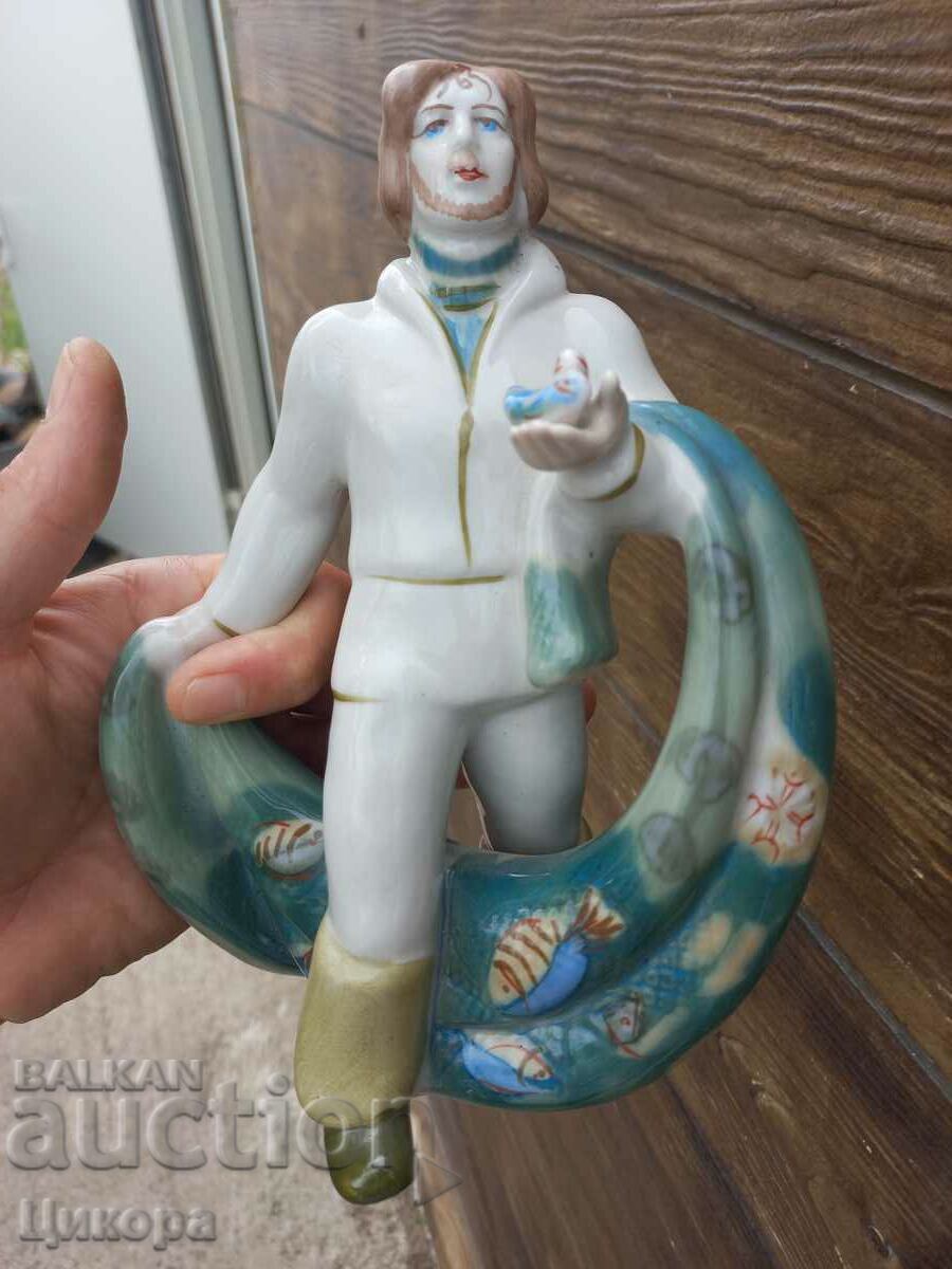 OLD RUSSIAN PORCELAIN FIGURE STATUETTE MARKING OLD RUSSIAN PORCELAIN FIGURE STATUETTE MARKING
