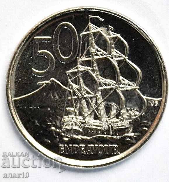 N. Zealand 50 cent 2006