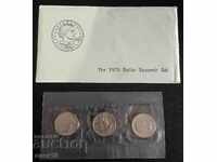 САЩ  1  долар  1979 P D S