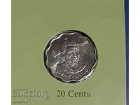 Swaziland 20 cents 1979