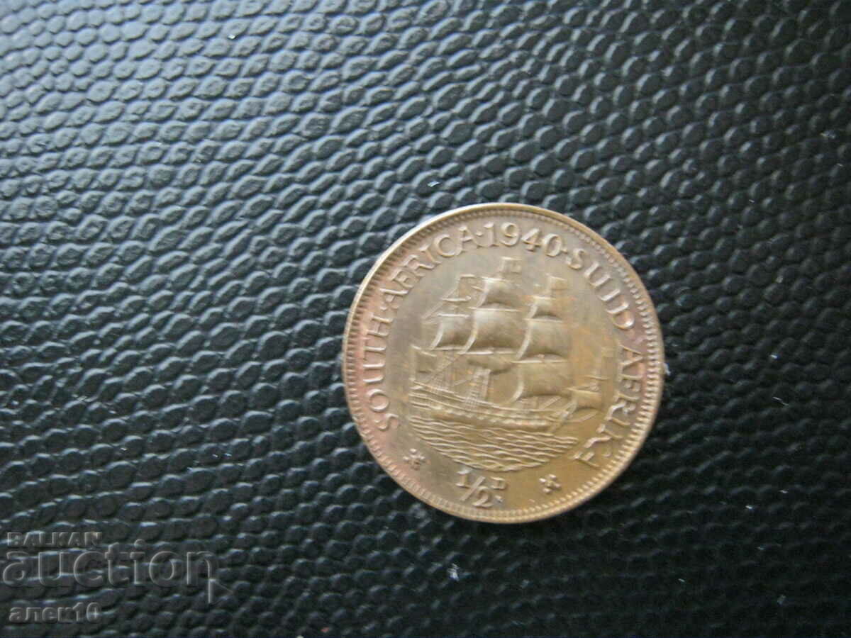 Africa de Sud 1/2 penny 1940
