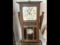 Old mechanical wall clock