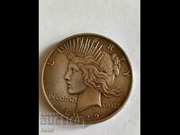 PACE DOLLAR 1922 26,80g. argint