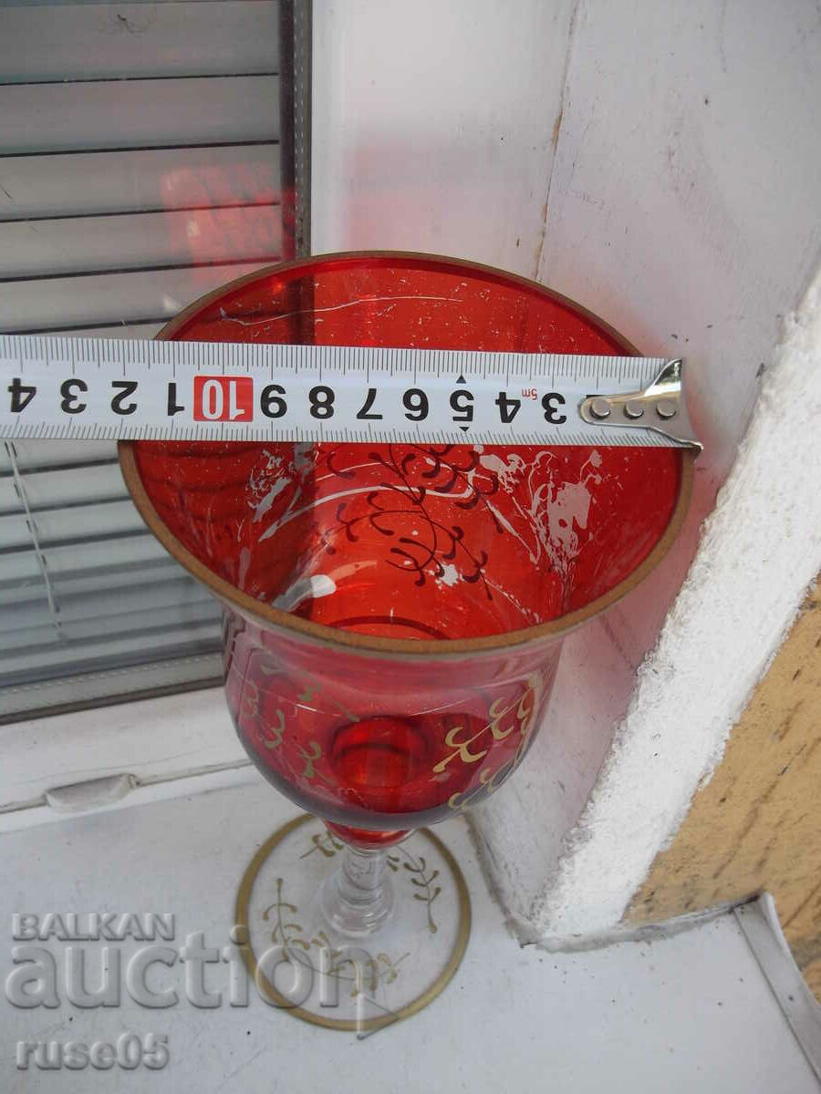 Suport de lumanare din sticla pentru o lumanare - 6