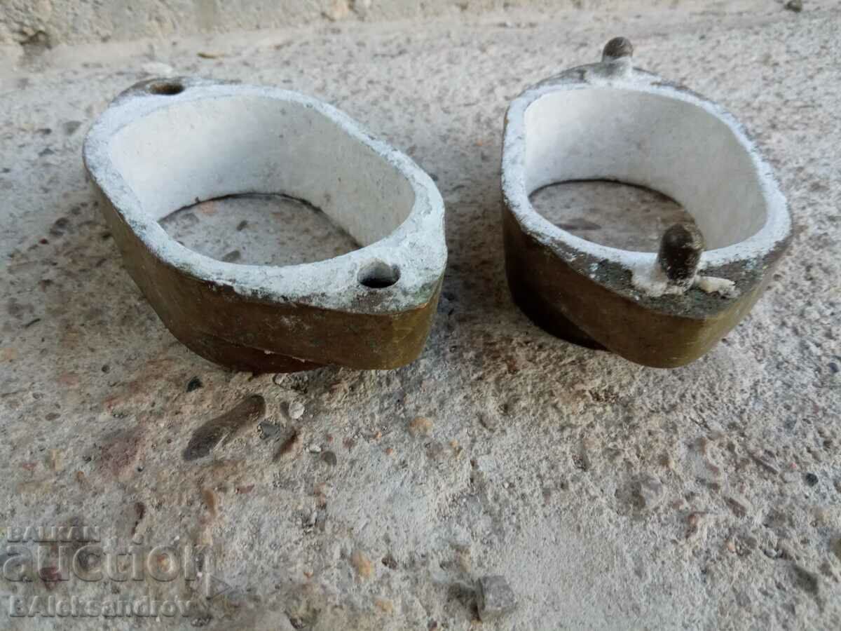 Auction Rare goldsmith's pie, mold for castings Auction Rare goldsmith's pie, mold for castings