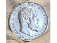 Γερμανία Βυρτεμβέργη 3 γραμματόσημα 1909 Ασήμι!