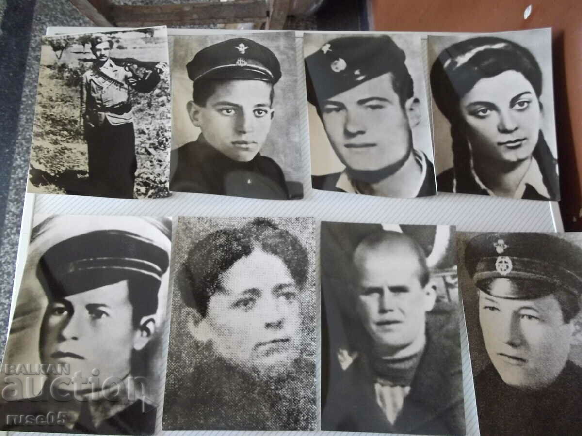 Set "Immortal children of Bulgarians" cards - 5 Set "Immortal children of Bulgarians" cards - 5