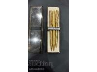 Lot of 3 Waterman France Gilded Pens!