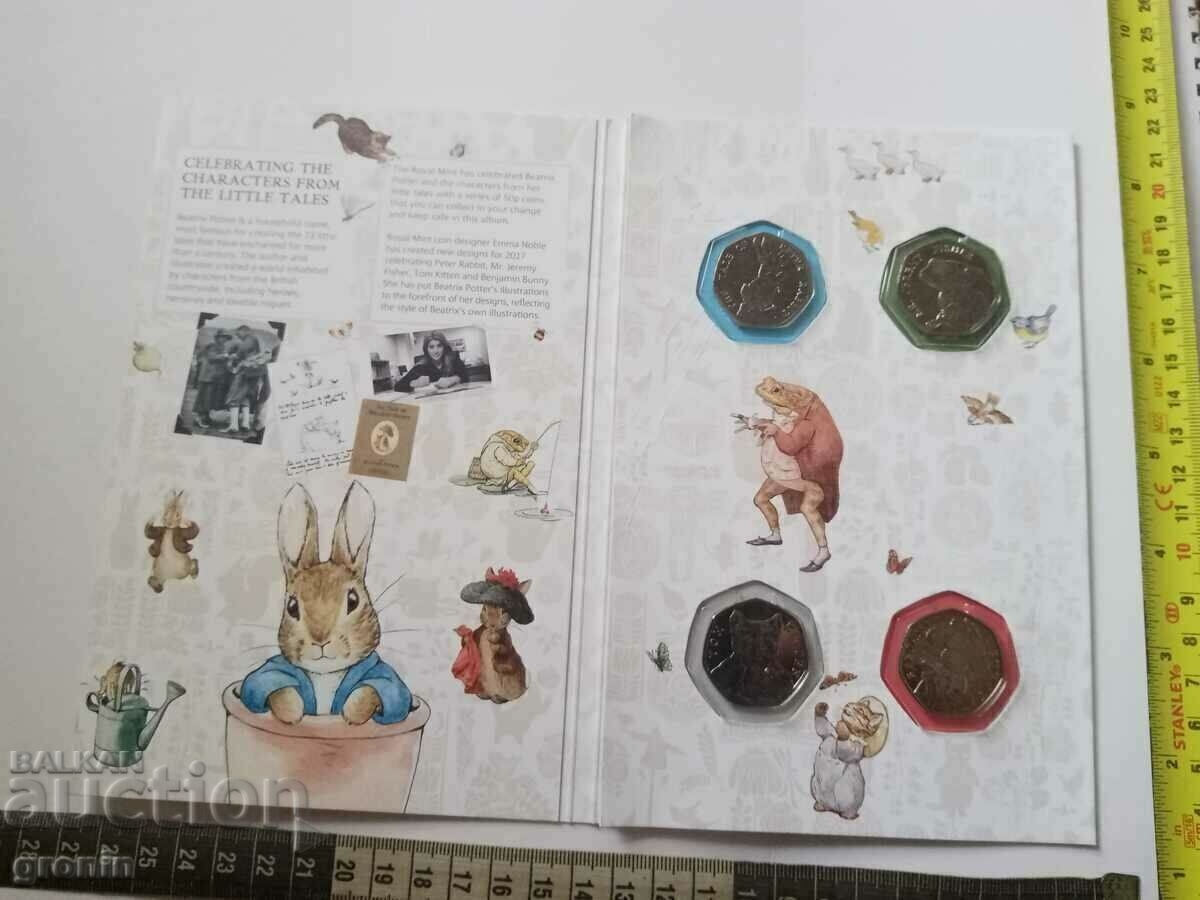 Аукцион Лот proof гланц,UNC Великобритания 2017, с документ,юбилейни Аукцион Лот proof гланц,UNC Великобритания 2017, с документ,юбилейни