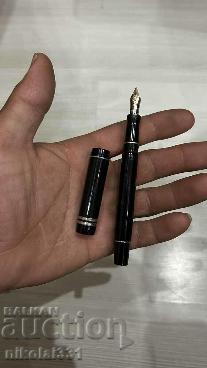 Luxury Parker Duofold pen, 18k gold nib!!!