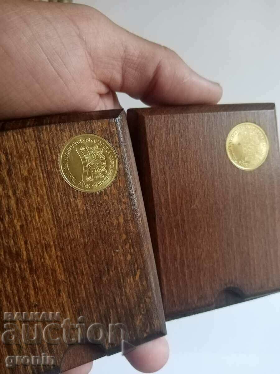 Delivery of BNB wooden boxes for COINS, lot holder gold coins Delivery of BNB wooden boxes for COINS, lot holder gold coins
