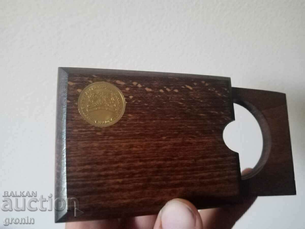 BNB wooden boxes for COINS, lot holder gold coins - 7 BNB wooden boxes for COINS, lot holder gold coins - 7