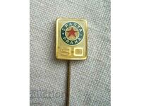 Football badge 1983 - 90 years FC Sparta Prague, Czech Republic