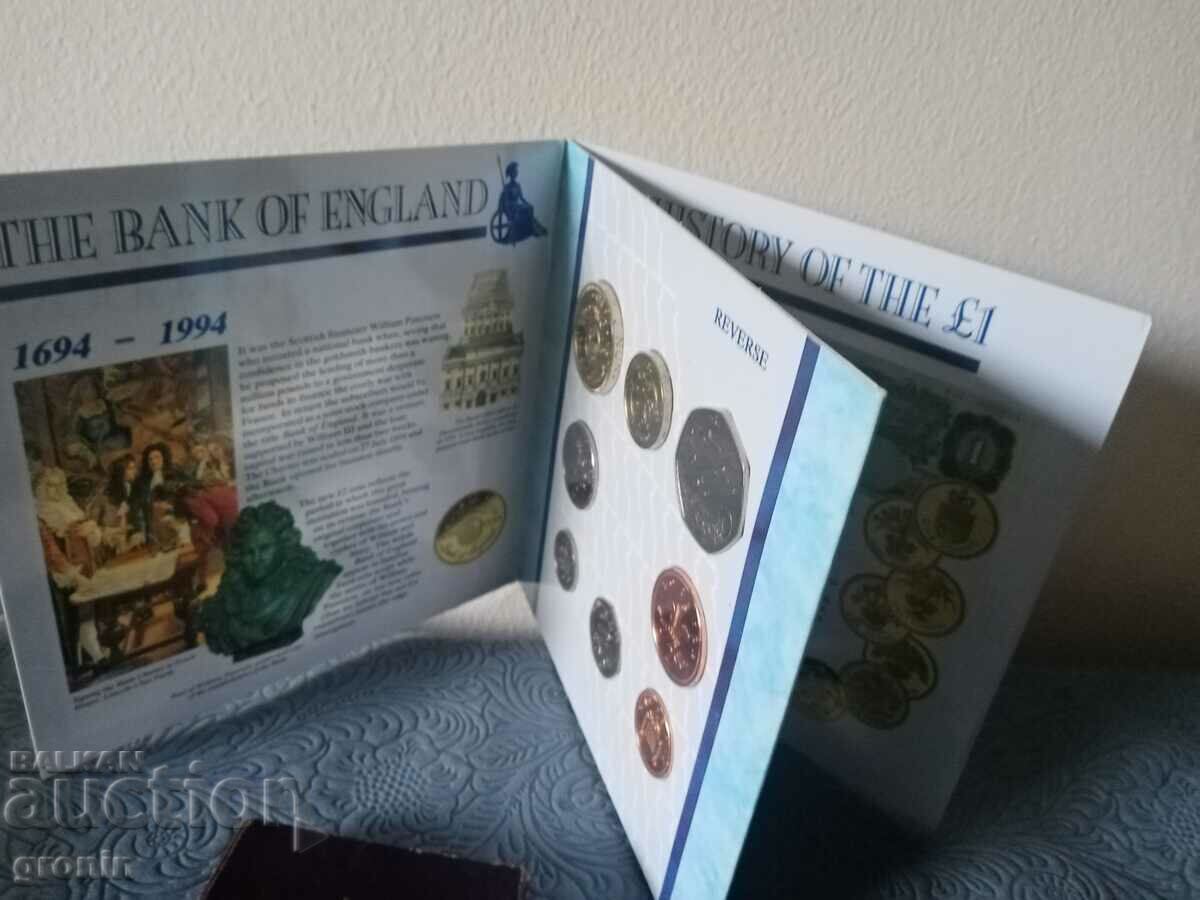 Лот монети UNC,proof,Великобритания,Англия,1994,Great Britai