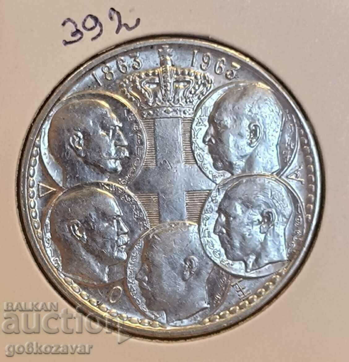 Greece 30 drachmas 1963 Silver UNC ! Greece 30 drachmas 1963 Silver UNC !
