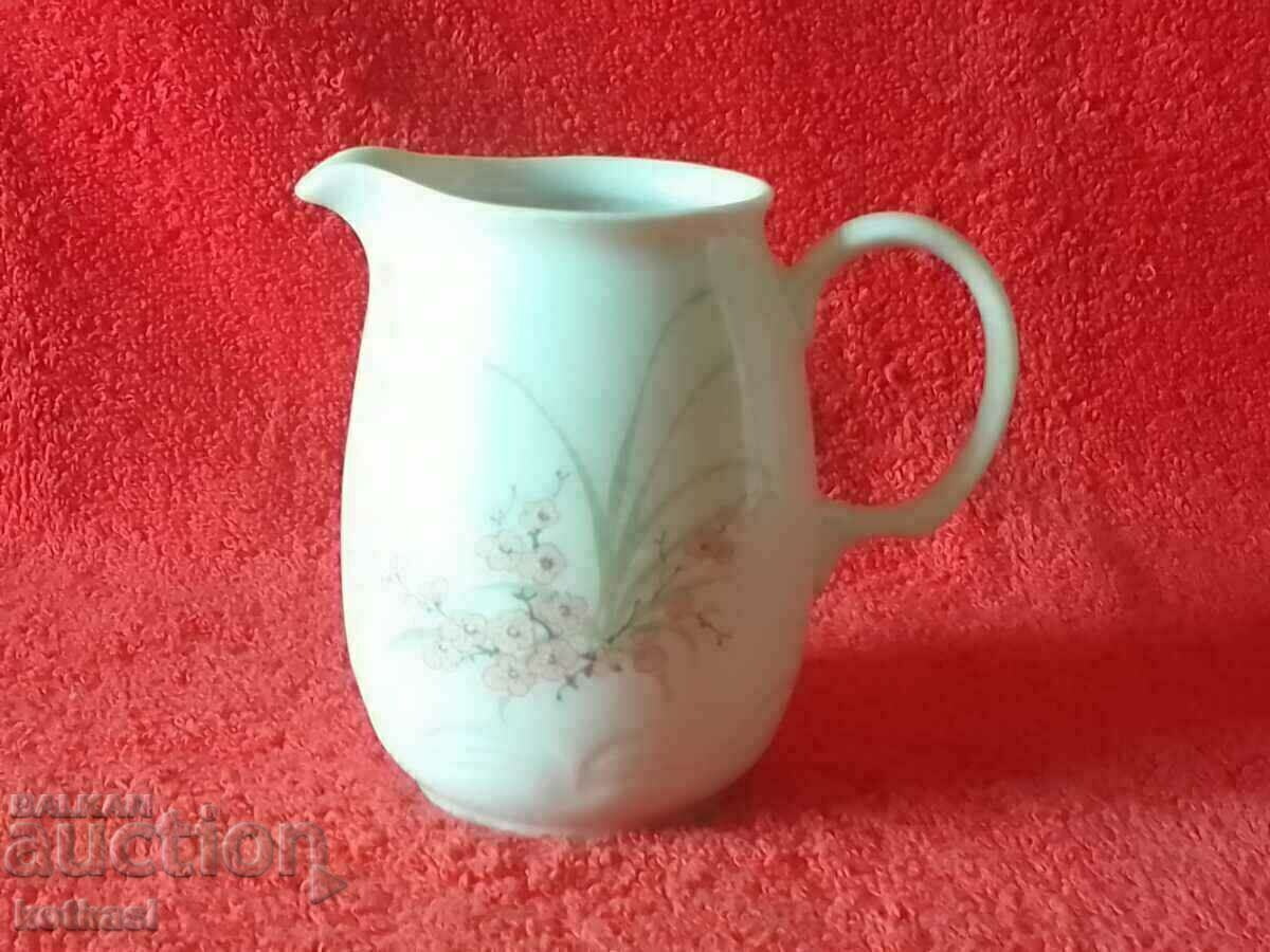 Old porcelain jug latiere KAHLA GDR GERMANY GDR GERMANY