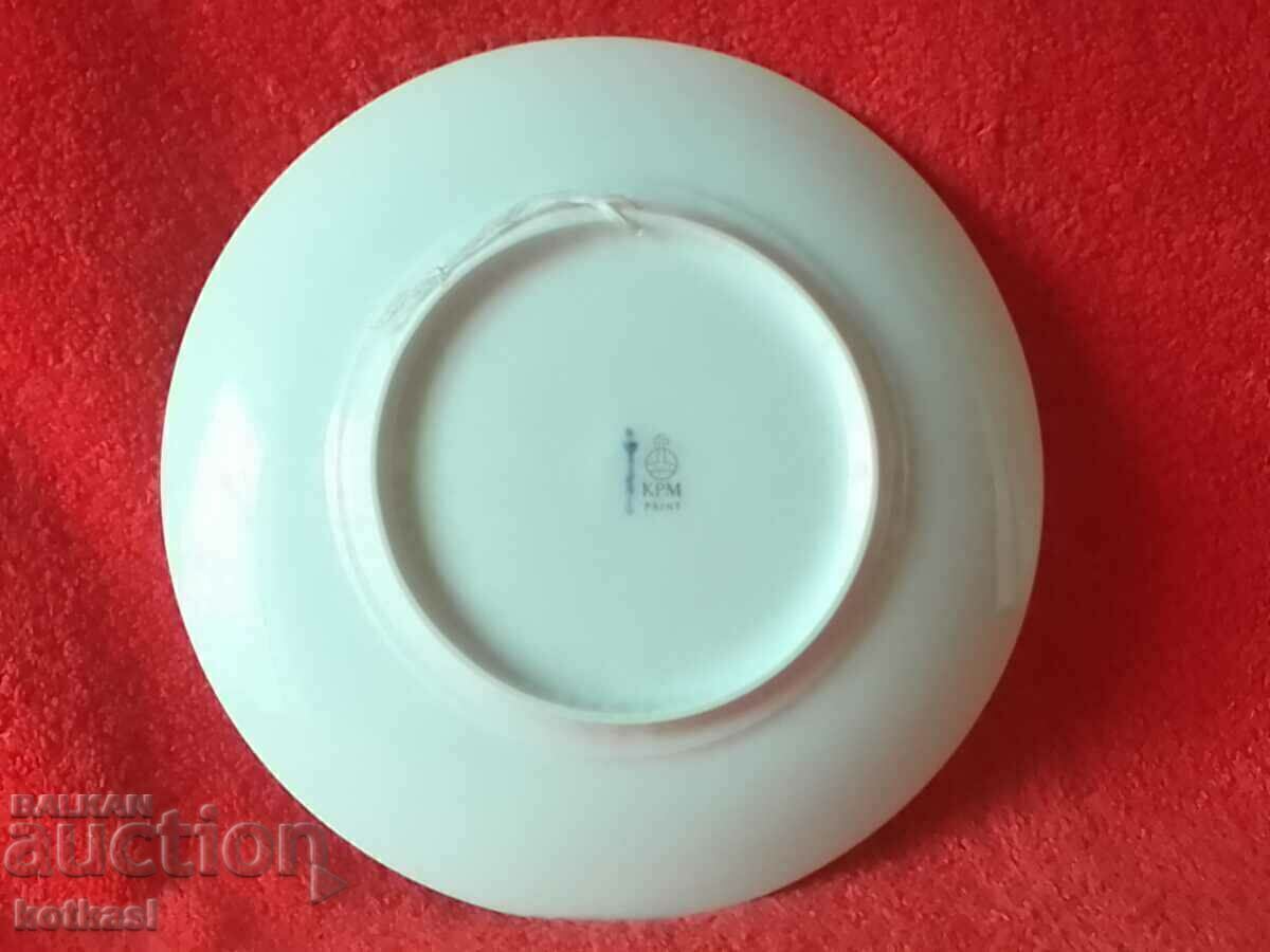 Old porcelain plate Royal Manufactory KPM Berlin Palace - 5 Old porcelain plate Royal Manufactory KPM Berlin Palace - 5