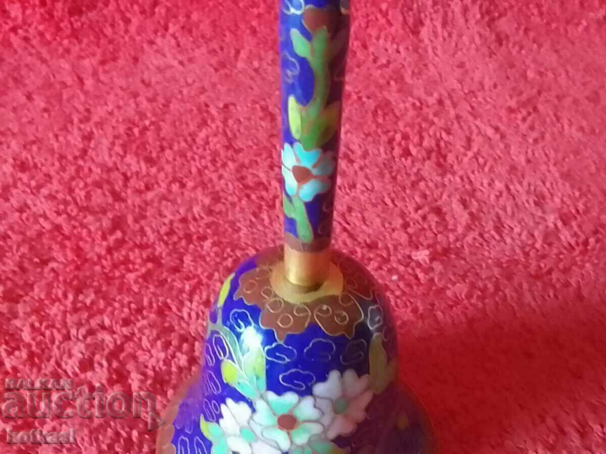 Old Bell Bell cellular enamel cloisonne cloisonne - 7
