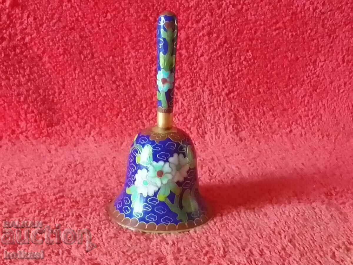 Old Bell Bell κυψελοειδές σμάλτο cloisonne cloisonne Old Bell Bell κυψελοειδές σμάλτο cloisonne cloisonne