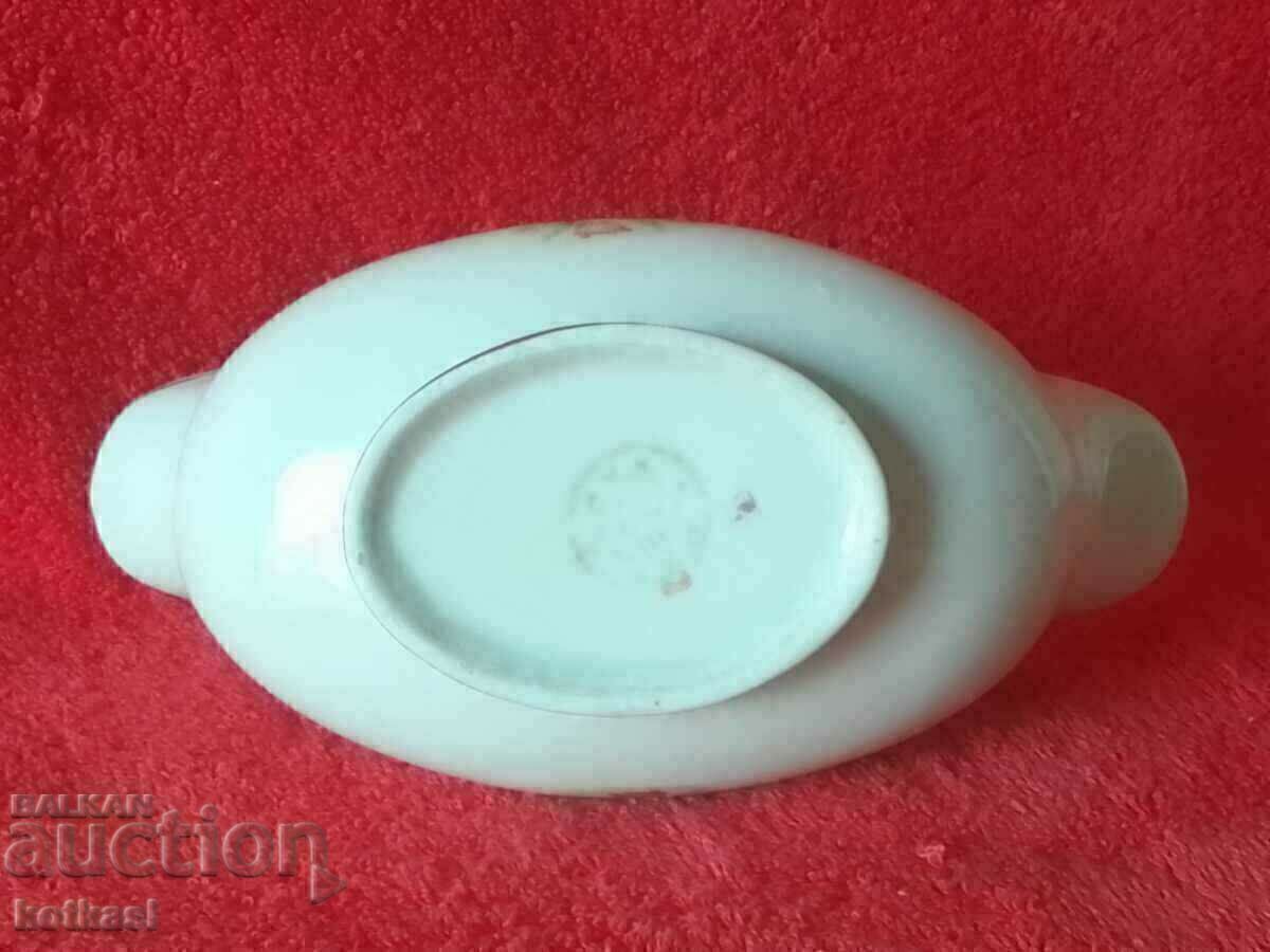 Farfurie veche din portelan bulgaresc - 7