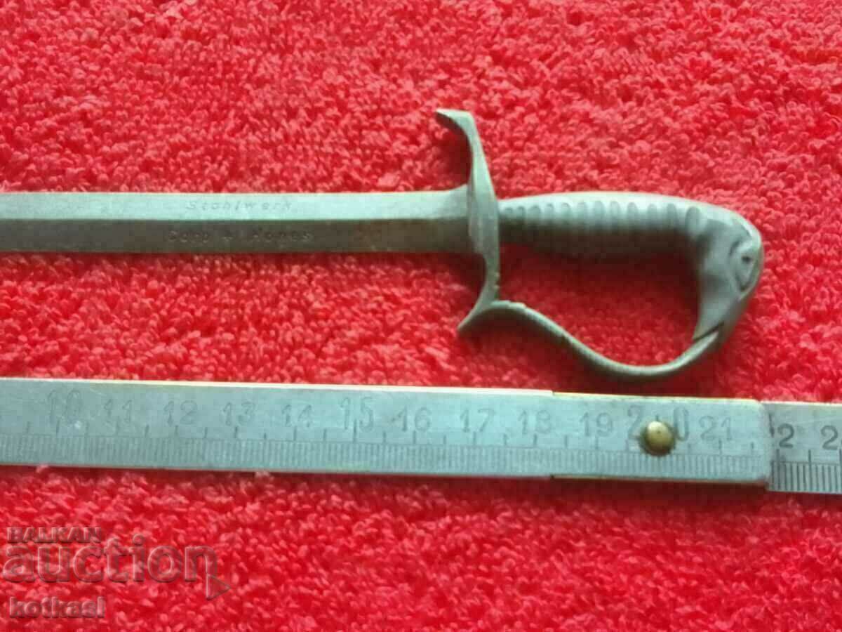 Licitație Cuțit de metal vechi sabie sabie pentru plicuri de hârtie scrisori