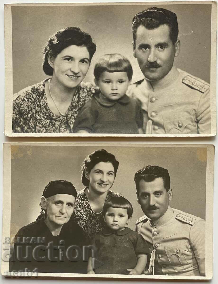 Военен със семейството си София 1941 година