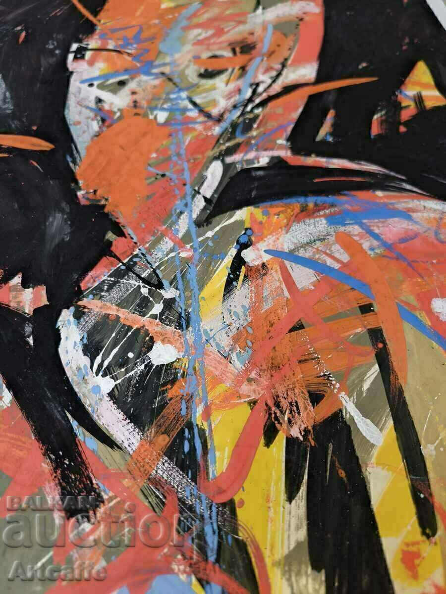 Delivery of Abstract painting I. HRISTOV Delivery of Abstract painting I. HRISTOV