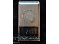 5 BGN - 1894 silver silver coin from jewelry silver
