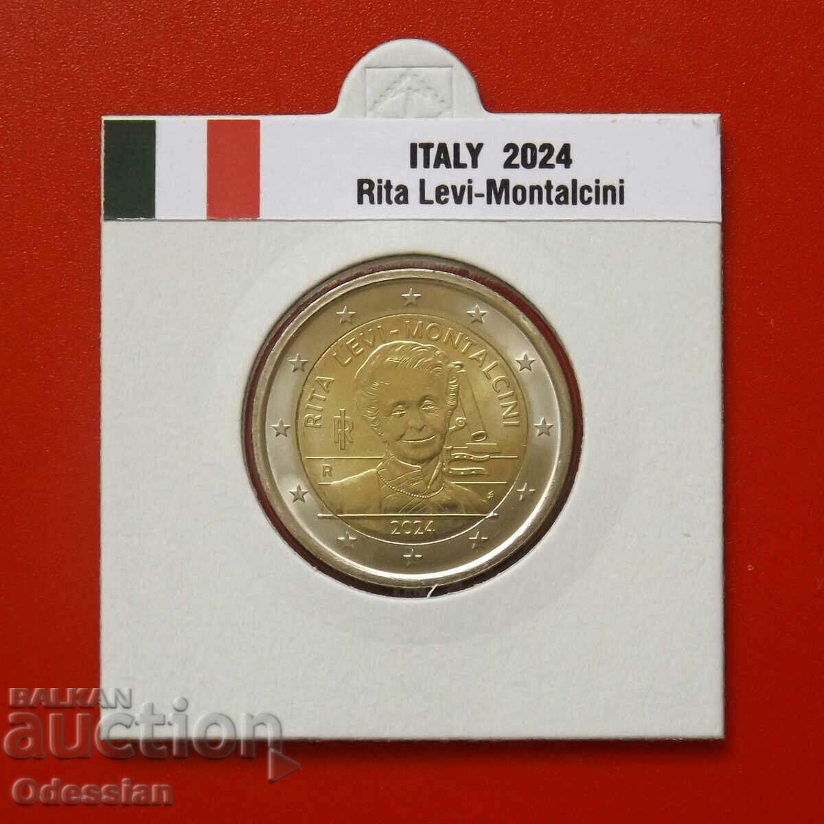 Italy • Rita Levi-Montalcini • 2 euros • 2024