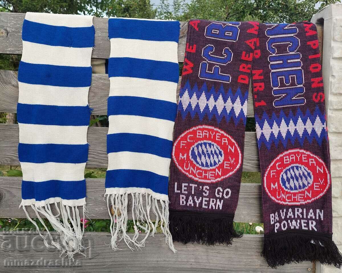 Levski and Bayern scarves