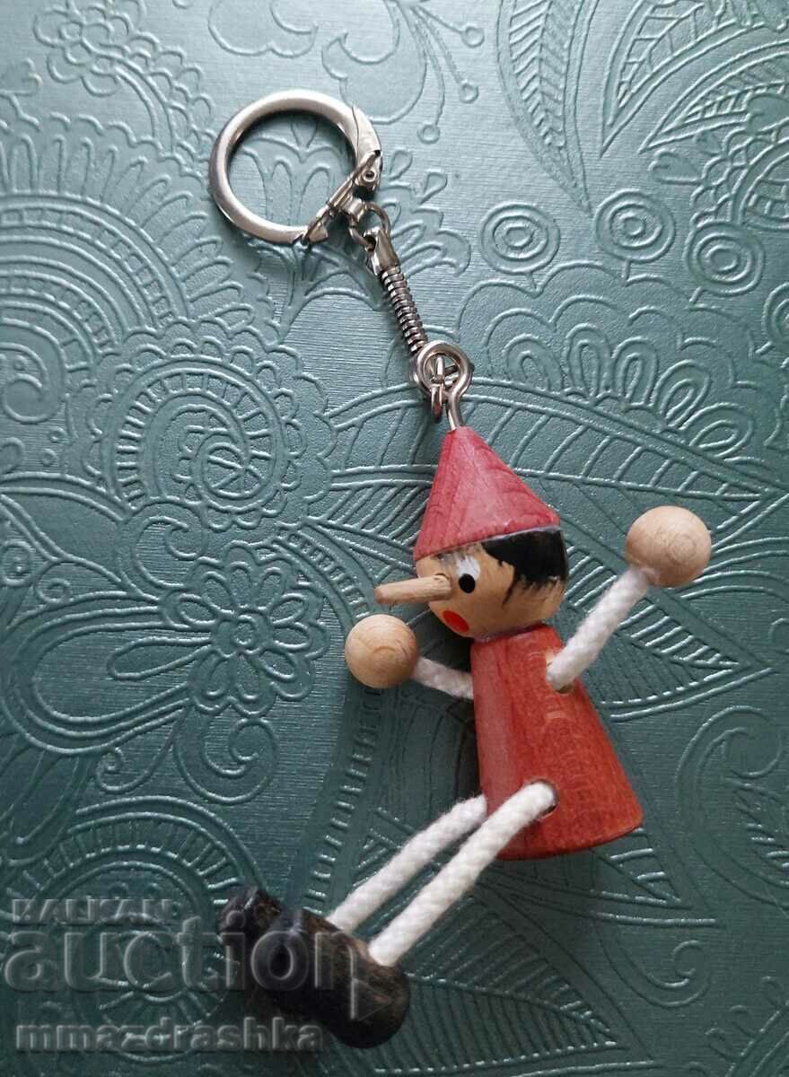 Pinocchio keychain