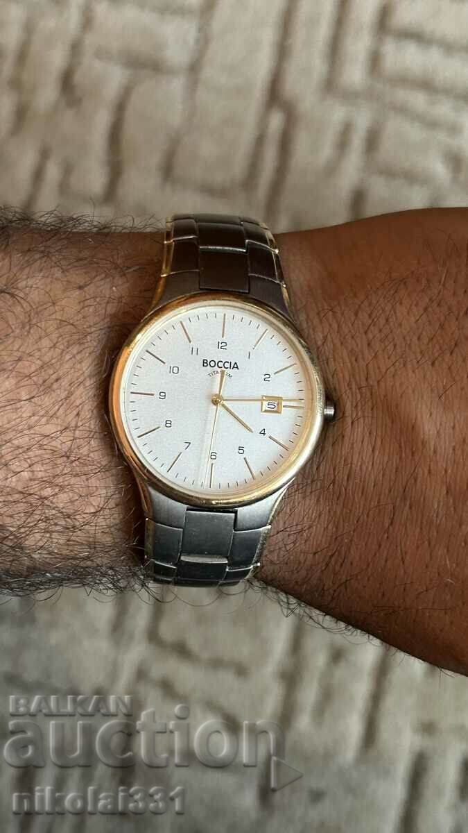 Elegant Watch Boccia titanium!