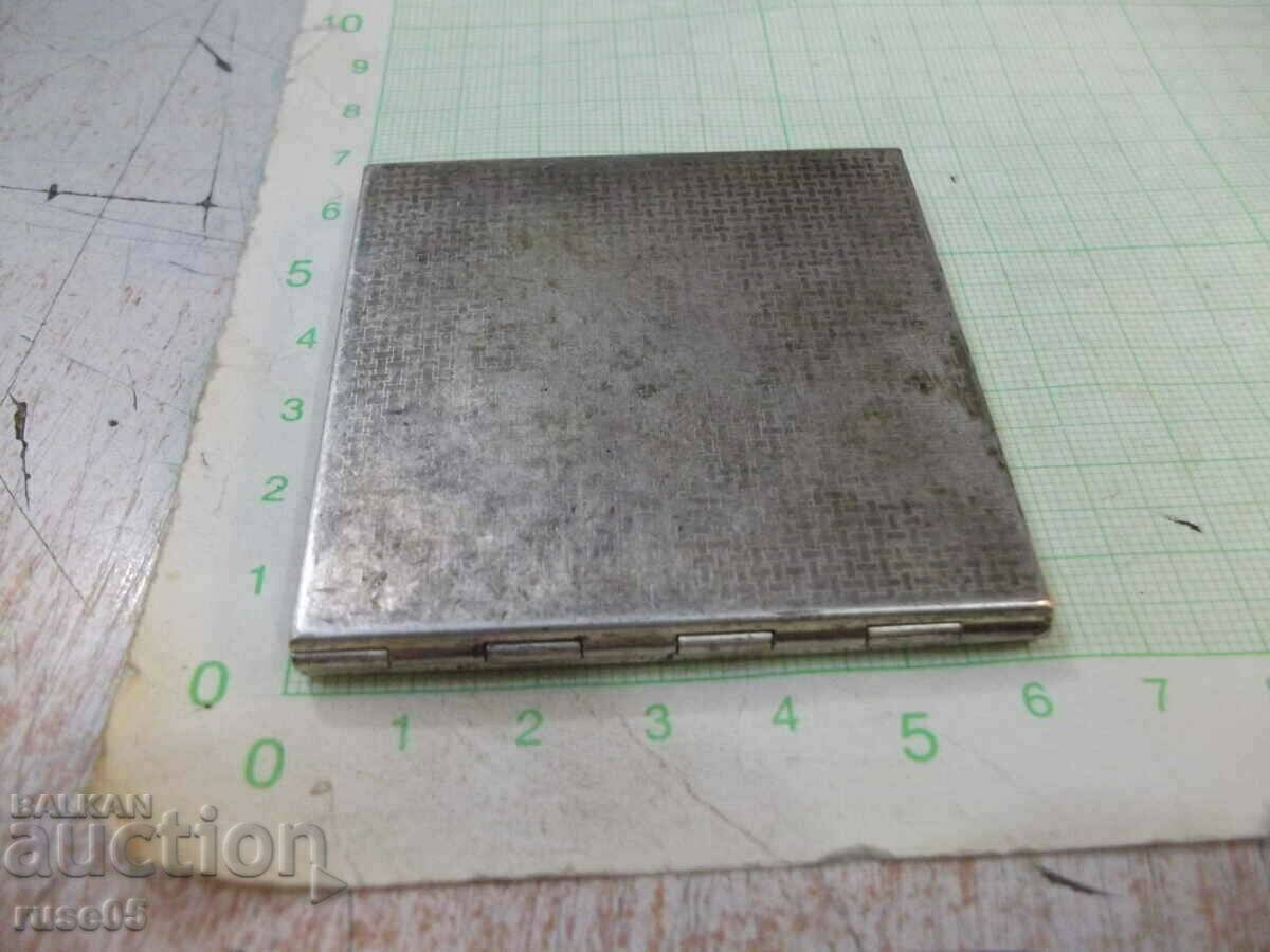 Old silver folding mirror from two parts (1x, 2x) - 7 Old silver folding mirror from two parts (1x, 2x) - 7