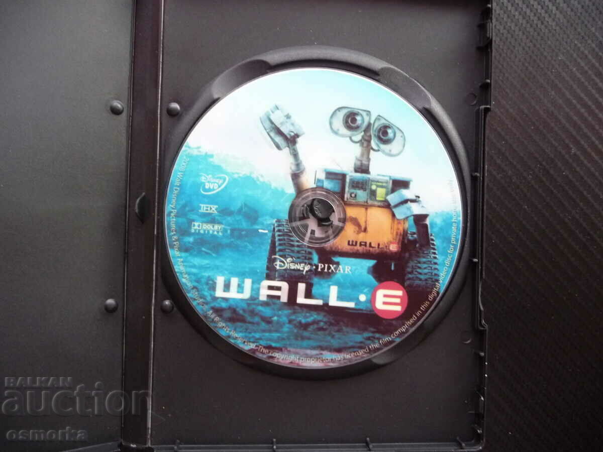 Wall E DVD Movie Pixar Wall-E Robot Fantasy Love Future with price 6.00 BGN | € 3.07