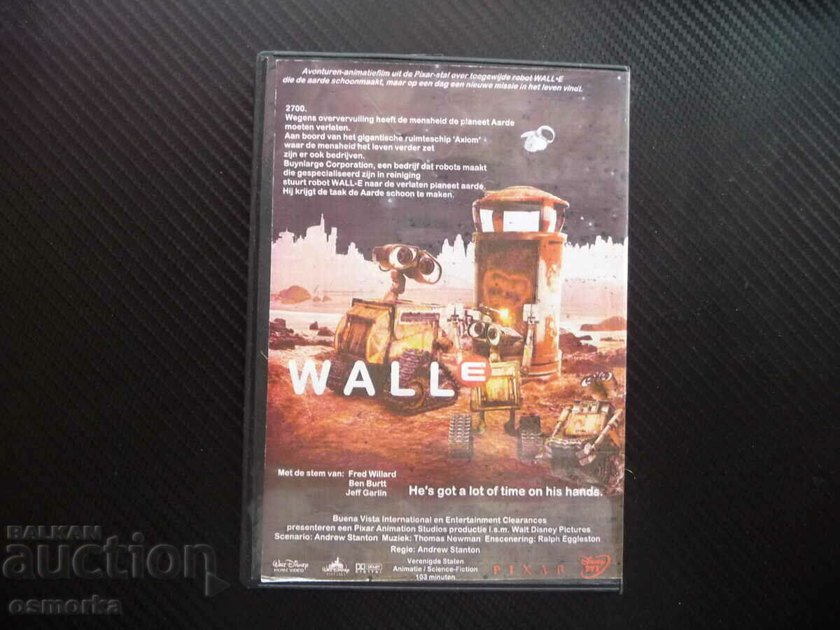 Auction  Wall E DVD Movie Pixar Wall-E Robot Fantasy Love Future