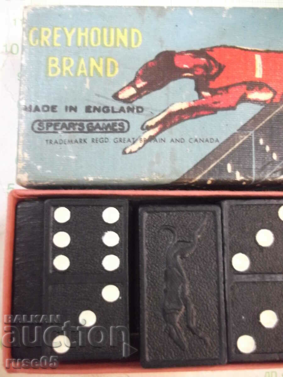 Domino "GREYHOUND BRAND" English with price 20.00 BGN | € 10.23 Domino "GREYHOUND BRAND" English with price 20.00 BGN | € 10.23
