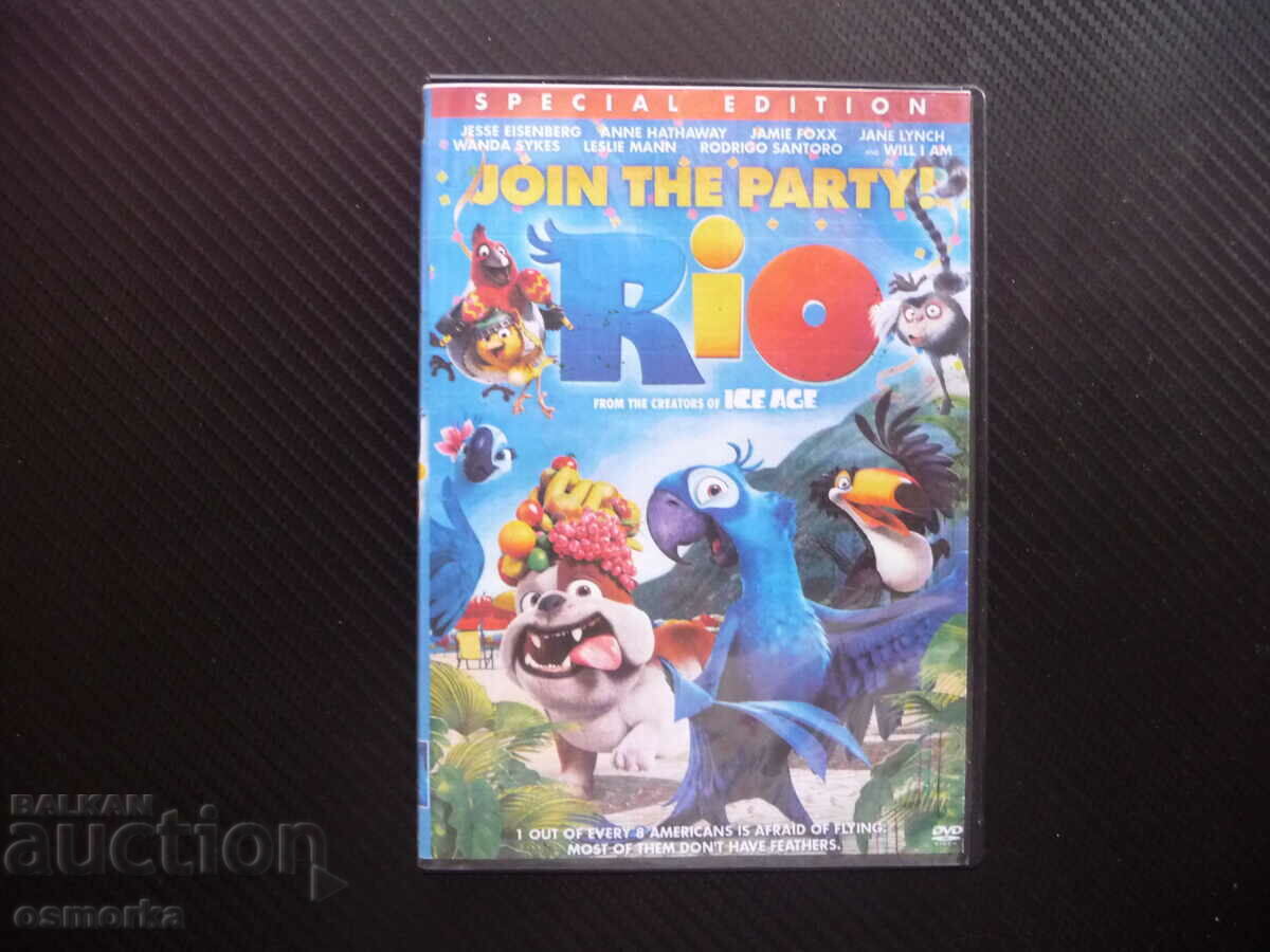 Rio DVD Film Rio Brazilia Carnaval Last Parrot Jungle