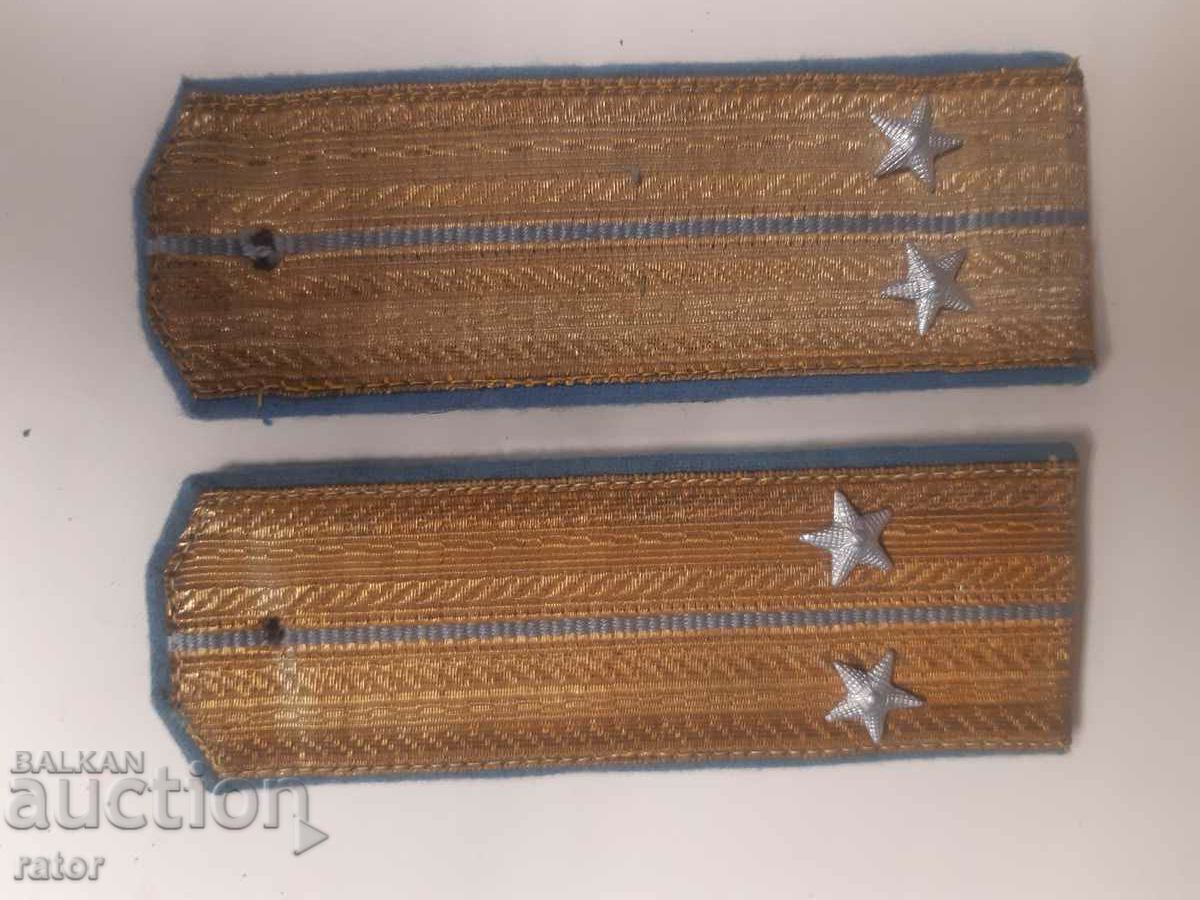 Old military parade epaulettes of the Air Force, aviation with price 10.00 BGN | € 5.11 Old military parade epaulettes of the Air Force, aviation with price 10.00 BGN | € 5.11