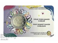 2 Euro 2024 Βέλγιο (Βέλγιο "Fighting Cancer") - Unc (2 Euro)