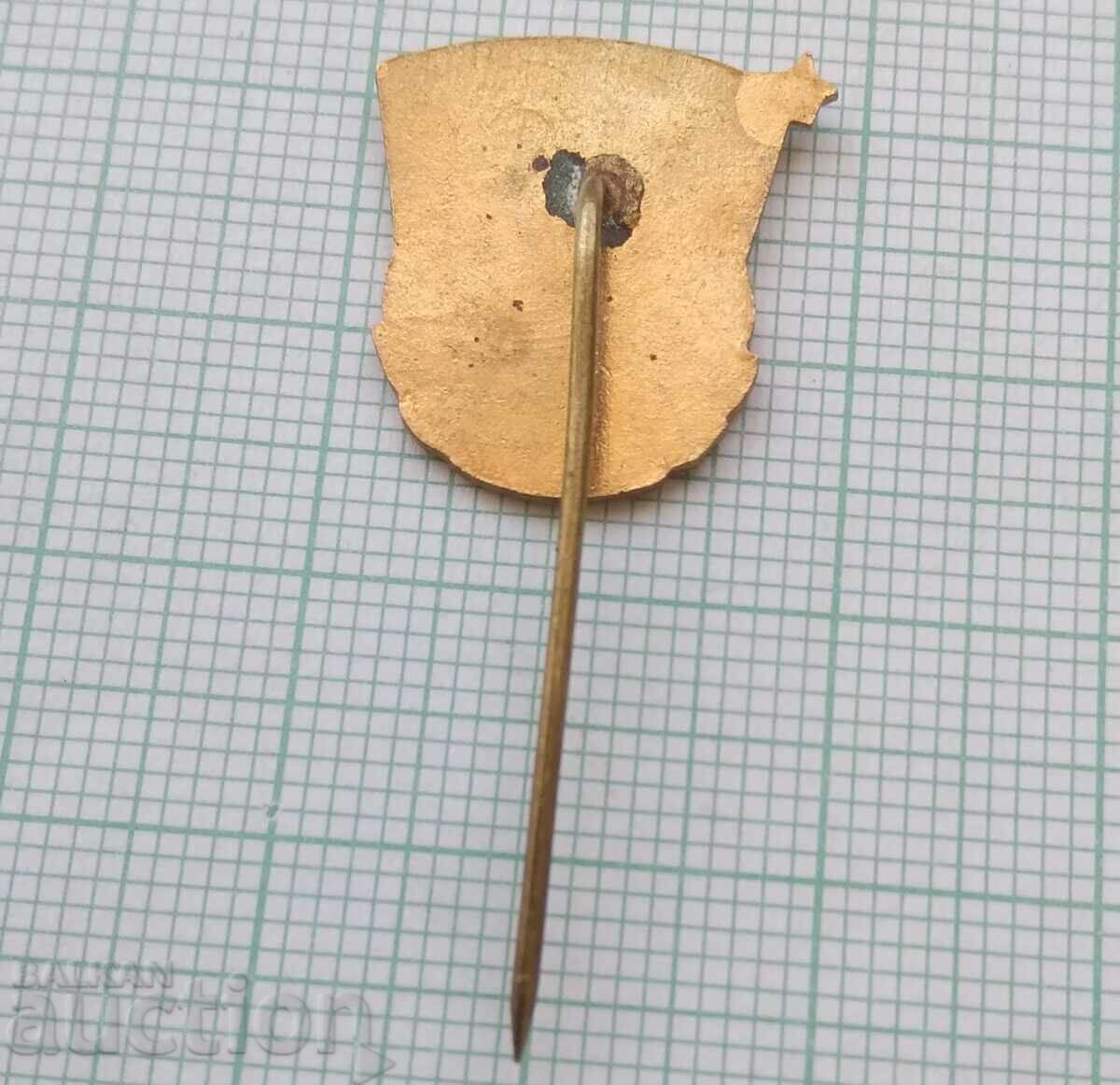 Auction 16040 Badge - GTO ready for work and defense - enamel Auction 16040 Badge - GTO ready for work and defense - enamel